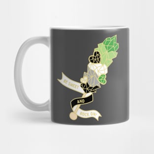 Rock Candy - Aromantic Pride Mug